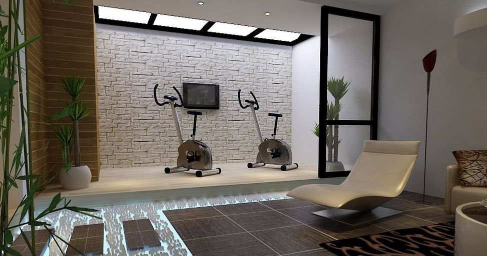 別墅地下室健身房 別墅地下室健身房