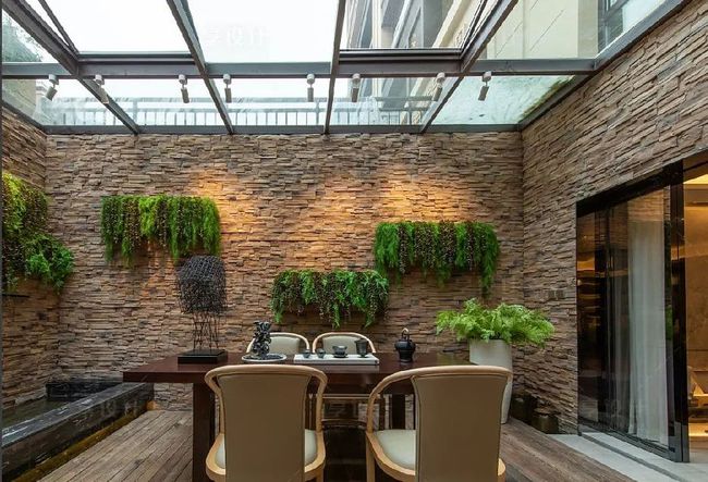 下沉式庭院 下沉式庭院